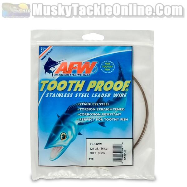 American Fishing Wire - Tooth Proof - Musky Tackle Online