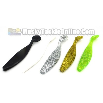 Action Plastics 6" Shad Minnow - 2 Pack