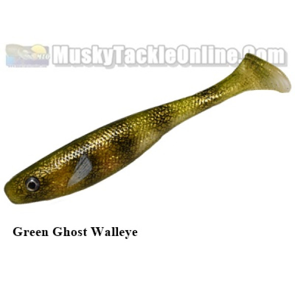 Boggs Custom Lures 7.25 Assassin Shad - Split Belly - Unrigged