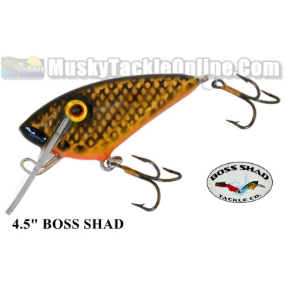 Boss Shad Lures - 4.5" Boss Shad