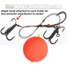 Bucher Premium Sucker Rig w/ Float