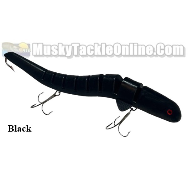 DELONG LURES - Musky Fishing Lures, Weighted Glide Bait Musky Lures, 11  Flying Witch Muskie Fishing Lures, Great as Jerkbait, Jigging Bait, Ripping