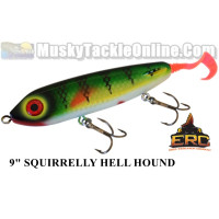 ERC Tackle 9" Squirrelly Hell Hound