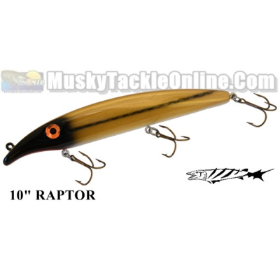 Fat A.Z. Musky Products 10" Raptor