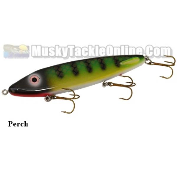 Fat AZ Raptor 8Musky Glide Bait Emerald ShadThe Stinger glide bait is one  of the newest baits Fat A.Z. Musky Products is making. We set out to build  a glider that is