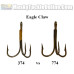 Eagle Claw - 774 - 4/0 - 10 Pack 