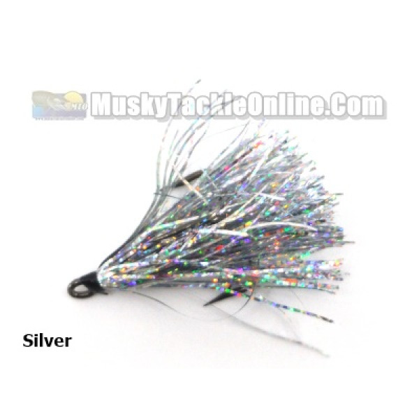 J3 Tackle's Mustad 35656BR - 3/0 - Dressed Treble Hook - Musky