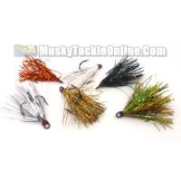 J3 Tackle's Mustad 35656BR - 3/0 - Dressed Treble Hook 