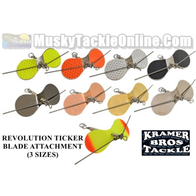 Kramer Bros Tackle Revolution Ticker Blade Attachment