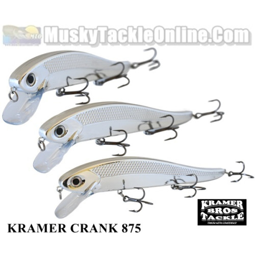 Kramer Bros Tackle - Kramer Crank 875 - Musky Tackle Online