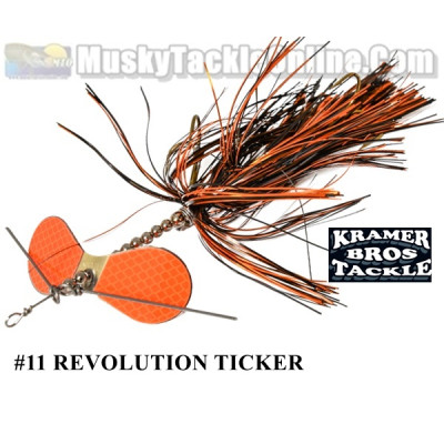 Kramer Bros Tackle #11 Revolution Ticker Kramer Bros Tackle #11 Revolution Ticker