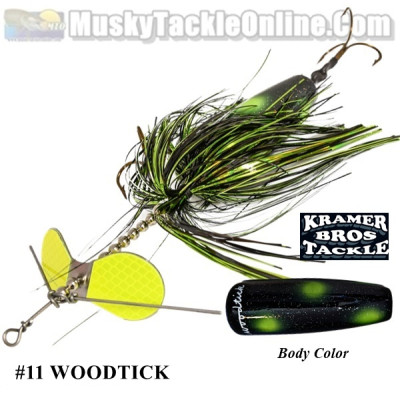Kramer Bros Tackle #11 Woodtick Kramer Bros Tackle #11 Woodtick