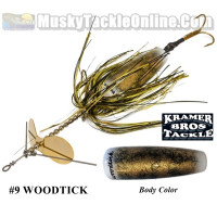 Kramer Bros Tackle #9 Woodtick