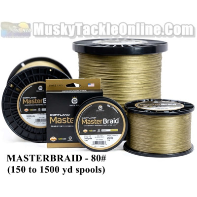 Cortland Masterbraid - 80 lb