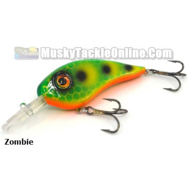 Handmade Musky Lures - 6 inch Crank Through-Wire Lip