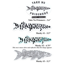 Musky Addicts Decal