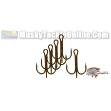 Musky Innovations Plasma Point Treble Hook - 5 Pack