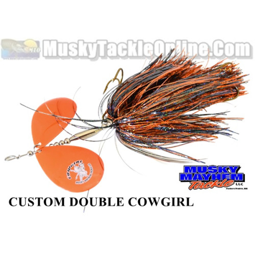 cowgirl fishing lure musky Musky Mayhem Custom Double Cowgirl