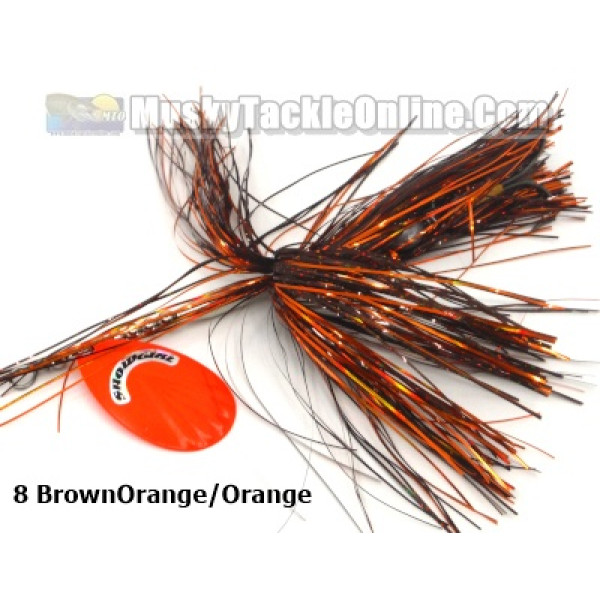 https://www.muskytackleonline.com/image/cache/catalog/Musky%20Mayhem/Showgirls/Showgirl8BrownOrangeOrange0819-600x600.JPG