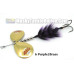 Musky Mayhem 5" Spring Rabid Squirrel - Double