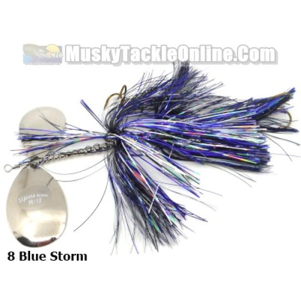 MuskyFrenzy Lures - Stagger Blade 10/12 - Musky Tackle Online