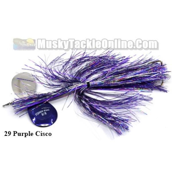 MuskyFrenzy Lures - Stagger Blade 8/9 - Musky Tackle Online