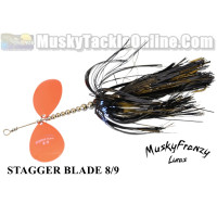 MuskyFrenzy Lures - Stagger Blade 8/9