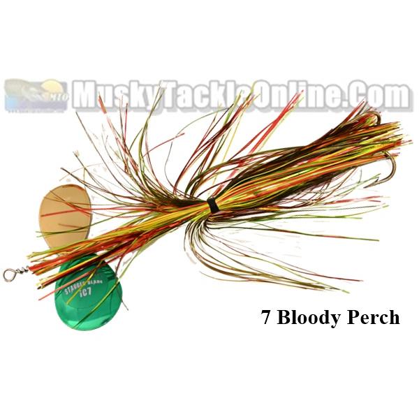 MuskyFrenzy Lures - Stagger Blade 8/9 Spinnerbait - Musky Tackle Online