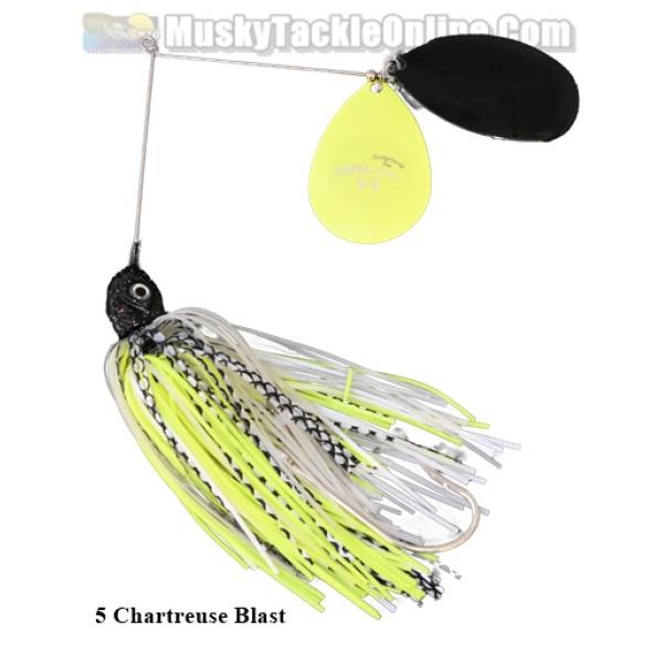 MuskyFrenzy Lures - Stagger Blade 8/9 Spinnerbait - Musky Tackle