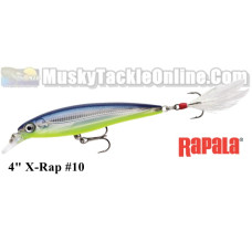 Rapala #10 X-Rap