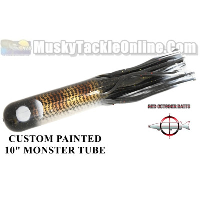 Red October Baits Monster Tube - Unrigged - 1 Pack - Custom Colors Red October Baits Monster Tube - Unrigged - 1 Pack - Custom Colors
