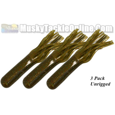 Red October Baits Monster Tube - Unrigged - 3 Pack