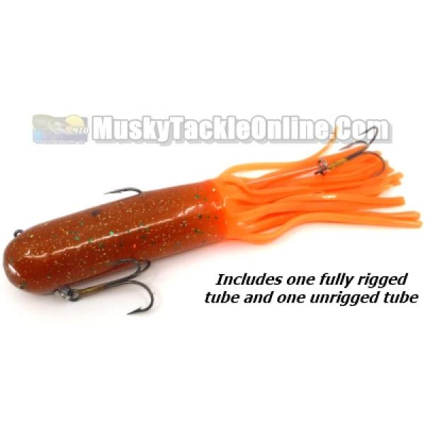 Red October Baits Monster Tube - Mid Depth - Musky Tackle Online
