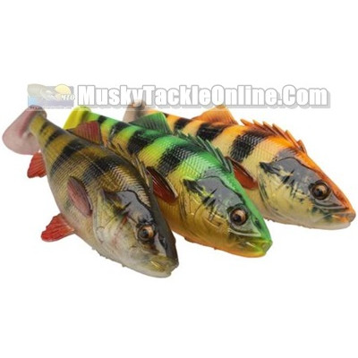 Savage Gear Pre-Rigged 8" 4D Perch Shad