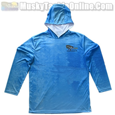 ScaleWear/MTO Long Sleeve Fishing Hoodie - Musky Image