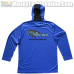 ScaleWear/MTO Long Sleeve Fishing Hoodie - Solid Blue