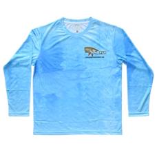 ScaleWear/MTO Long Sleeve Musky Image Fishing Shirt (Size Medium)