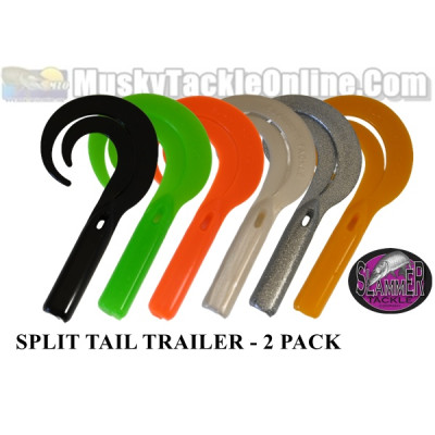 Slammer Tackle 7" Split Tail Trailer Slammer Tackle 7" Split Tail Trailer