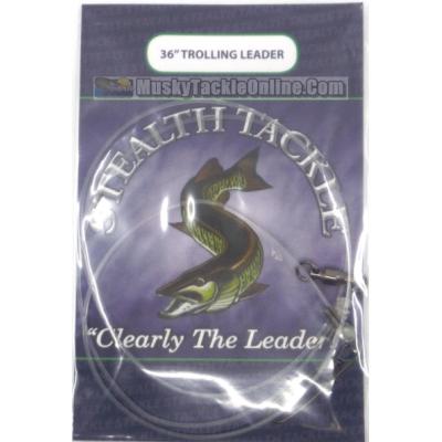 Stealth Tackle Fluorocarbon Trolling Leaders - 130 lb - 1 Pack