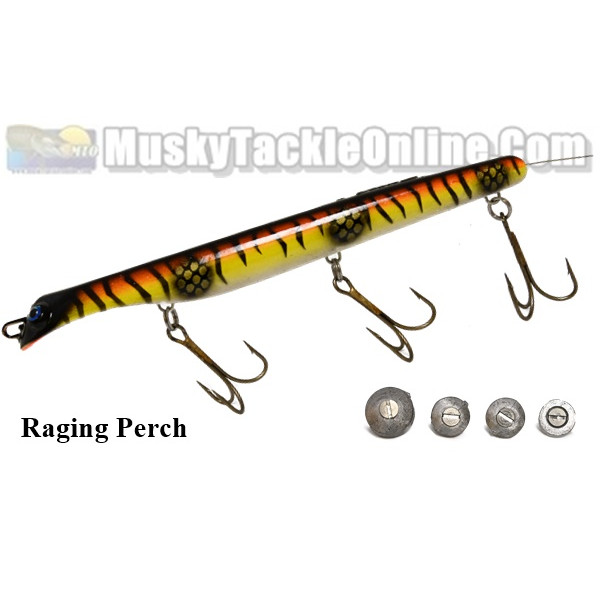 Suick Lures 9 Suick Thriller HI w/ Adjustable Weight System - Musky Tackle  Online