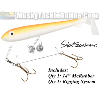 Svartzonker Giant 14" McRubber w/ Muskie Kit