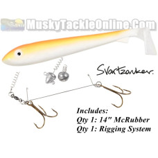 Svartzonker Giant 14" McRubber w/ Muskie Kit