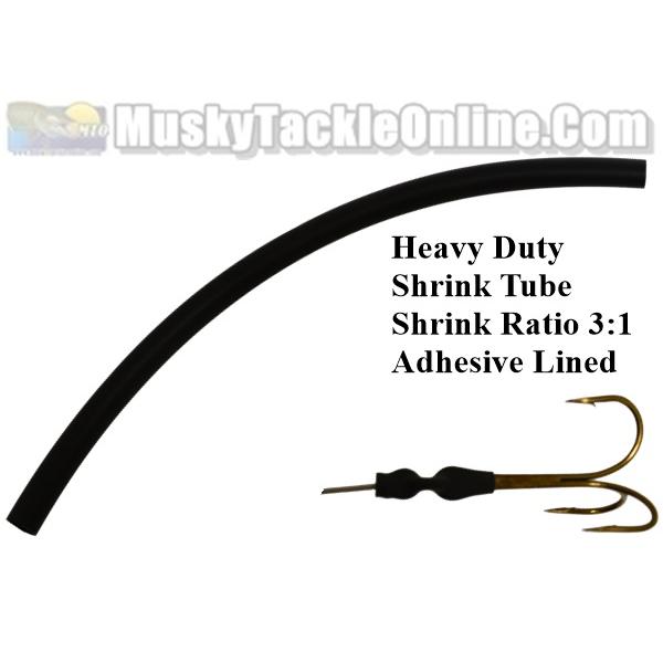 Musky Tackle Online Heavy Duty Shrink Tube - 10 inch piece - Musky Tackle  Online