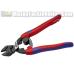 8" Knipex Lever Action Center Cutter w/ Spring and Tethered Attachment - 7132200TBKA