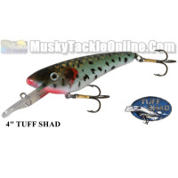 Tuff Shad Lures - 4" Tuff Shad