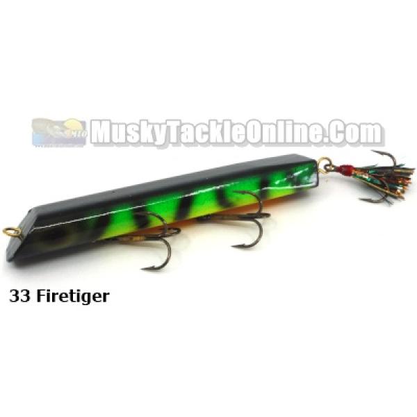 Wade's Custom Tackle 6 Wade's Wobbler w/ Tinseltail - Musky Tackle Online