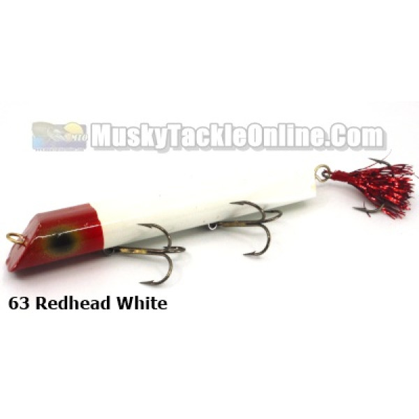 Wade's Custom Tackle 6 Wade's Wobbler w/ Tinseltail - Musky Tackle Online