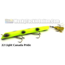 Wade's Custom Tackle 9" Wade's Wobbler w/ Tinseltail