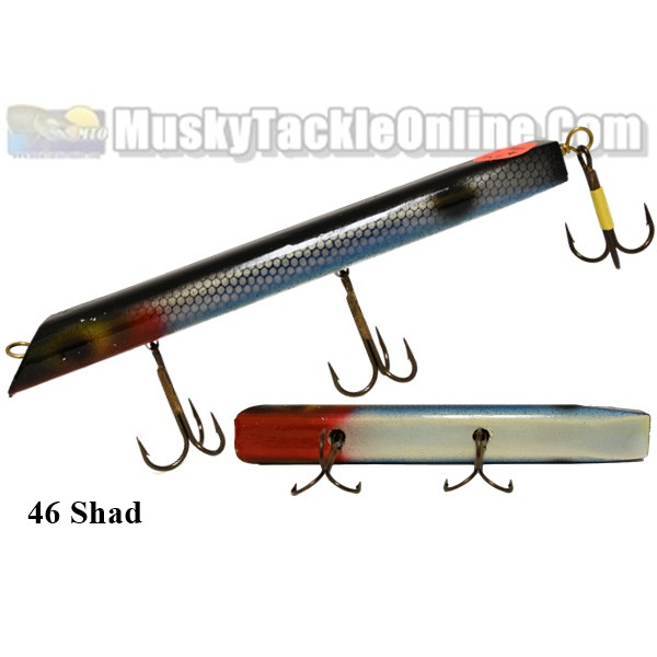 Wade's Custom Tackle 9 Wade's Wobbler - Musky Tackle Online