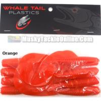 Whale Tail Plastics 6" Grubtails - 8 Pack